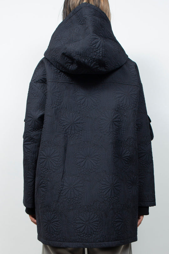 KIKU Quilted Jacket Black