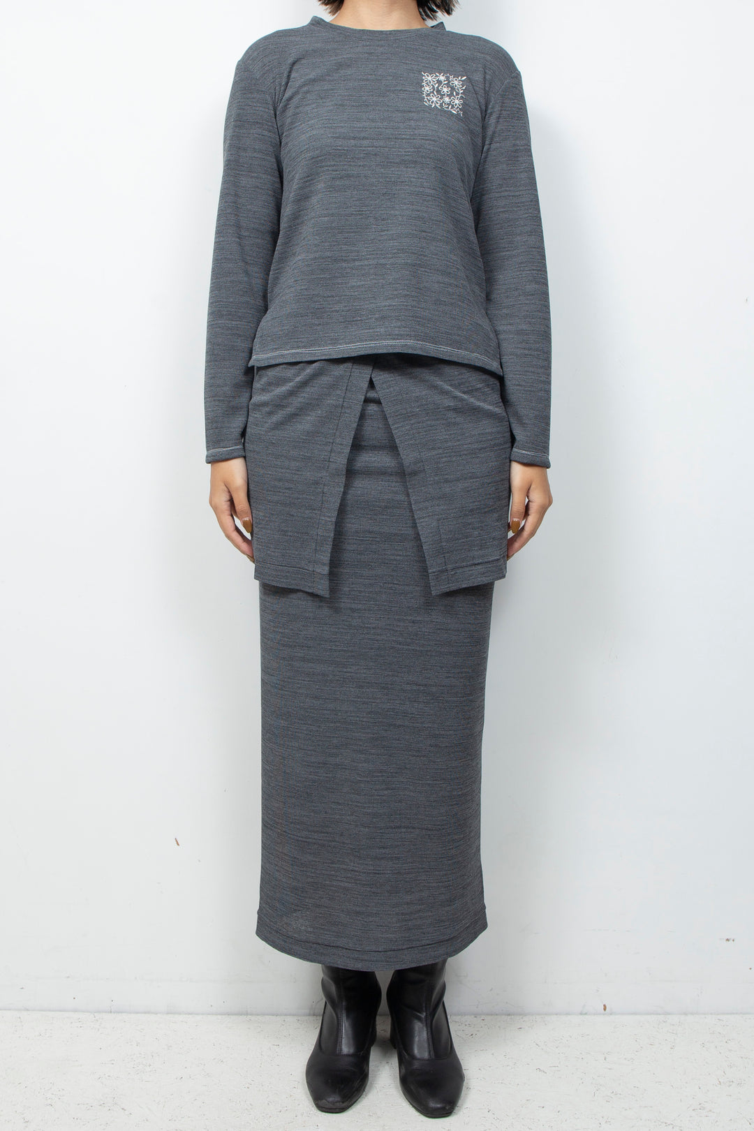 Square Garden Tee GRAY