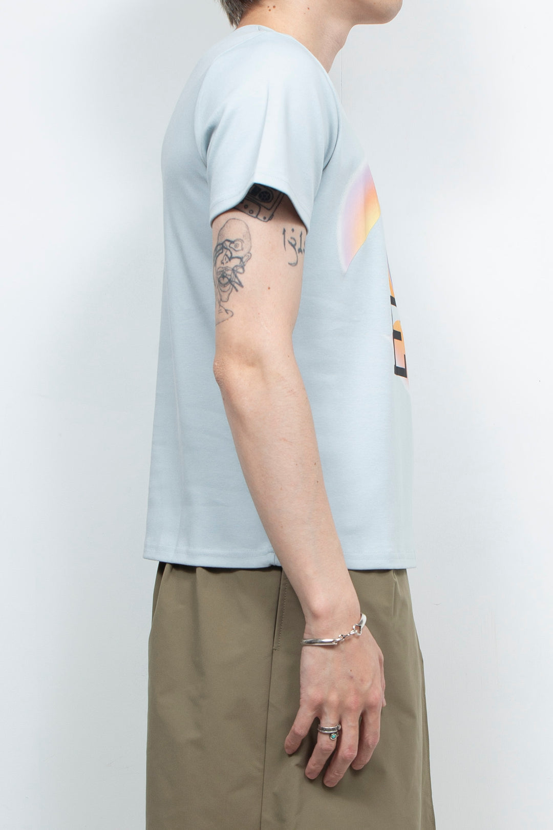 Blue Fun Printed T-shirt
