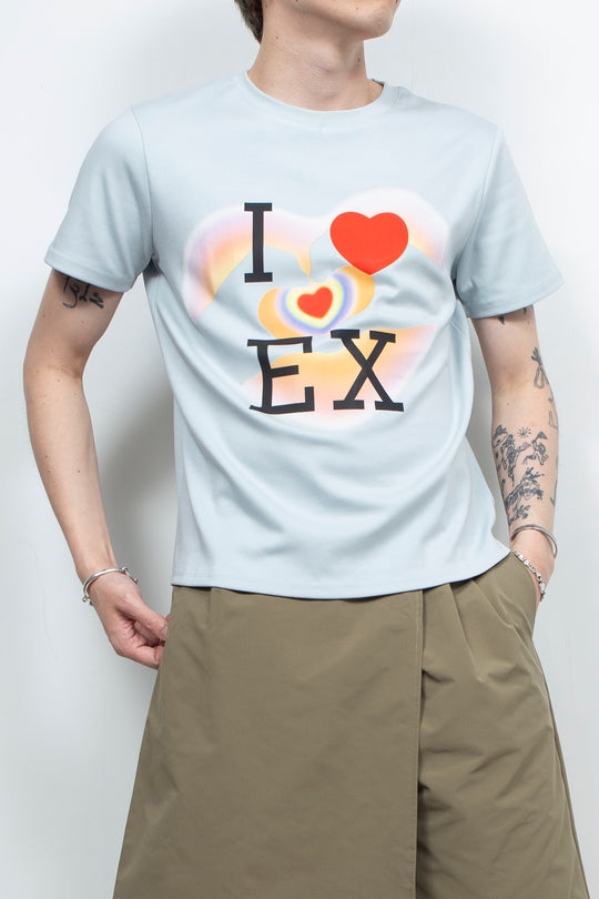 Blue Fun Printed T-shirt