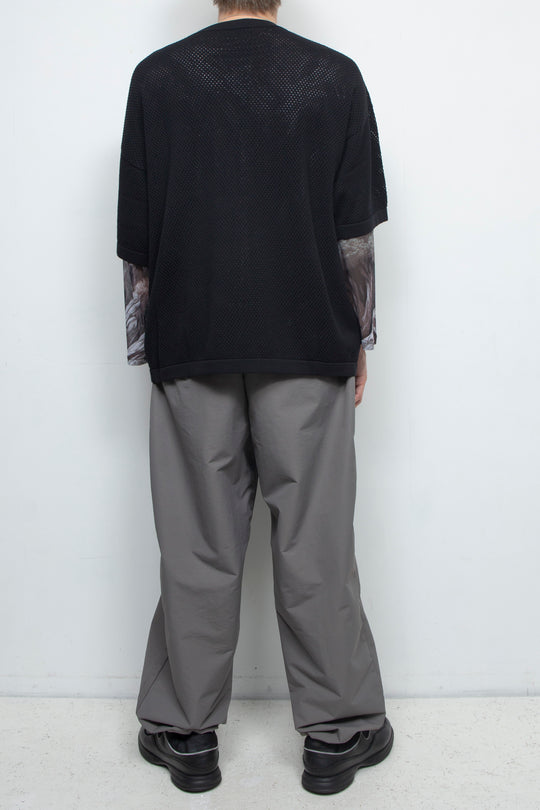 MESH KNIT TEE