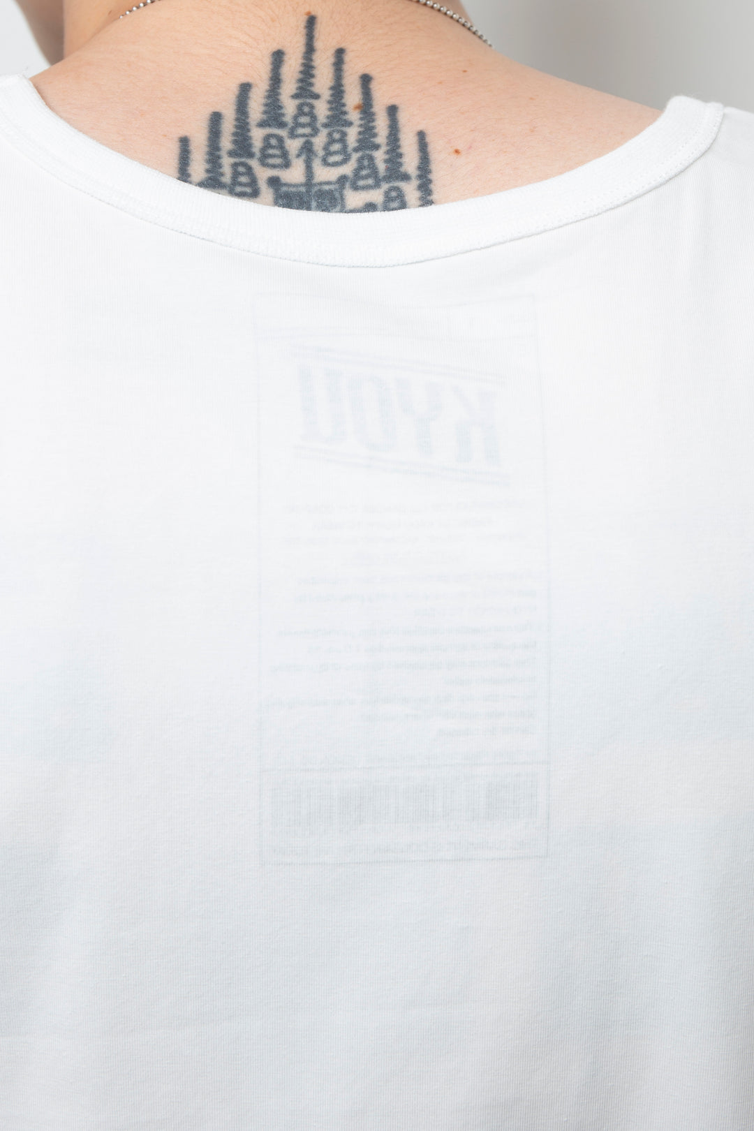 "UNDERS".02 Comfort Tank Tops WHITE