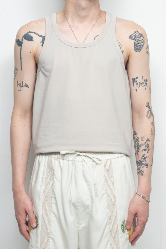 "UNDERS".02 Comfort Tank Tops GRAY