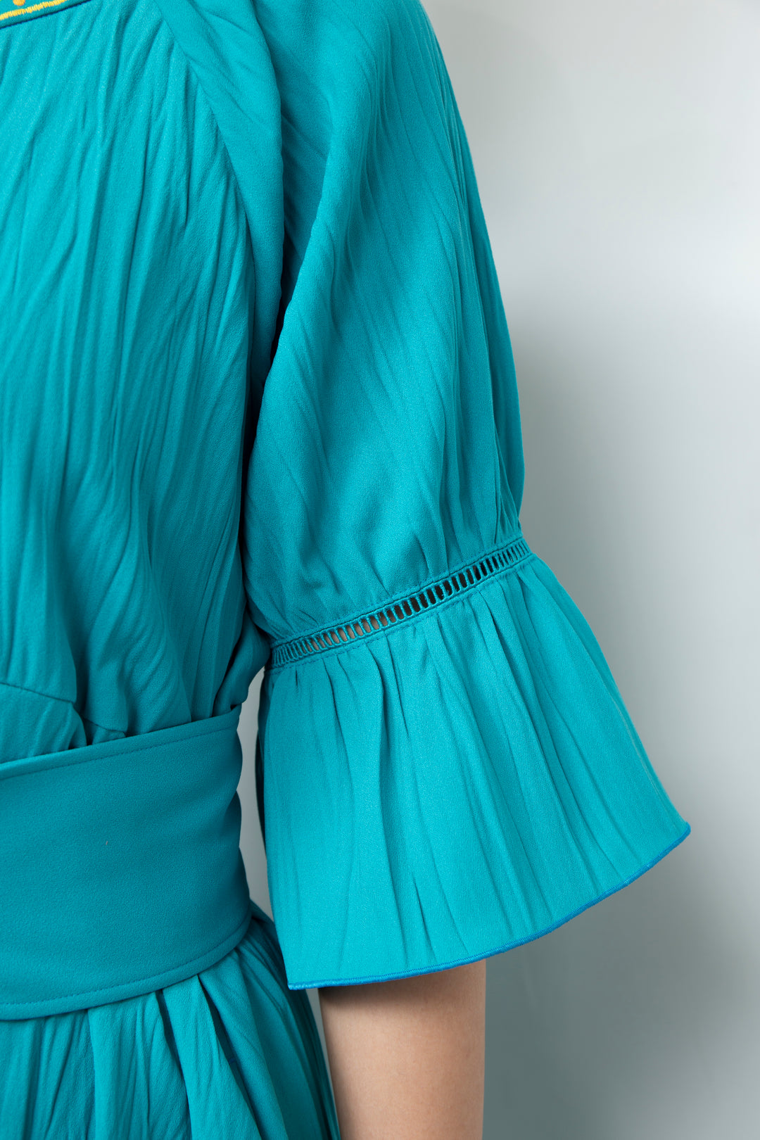 Water lily dress Turquoise