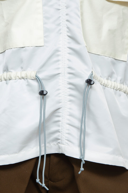 High neck design sweatshirts IVORY