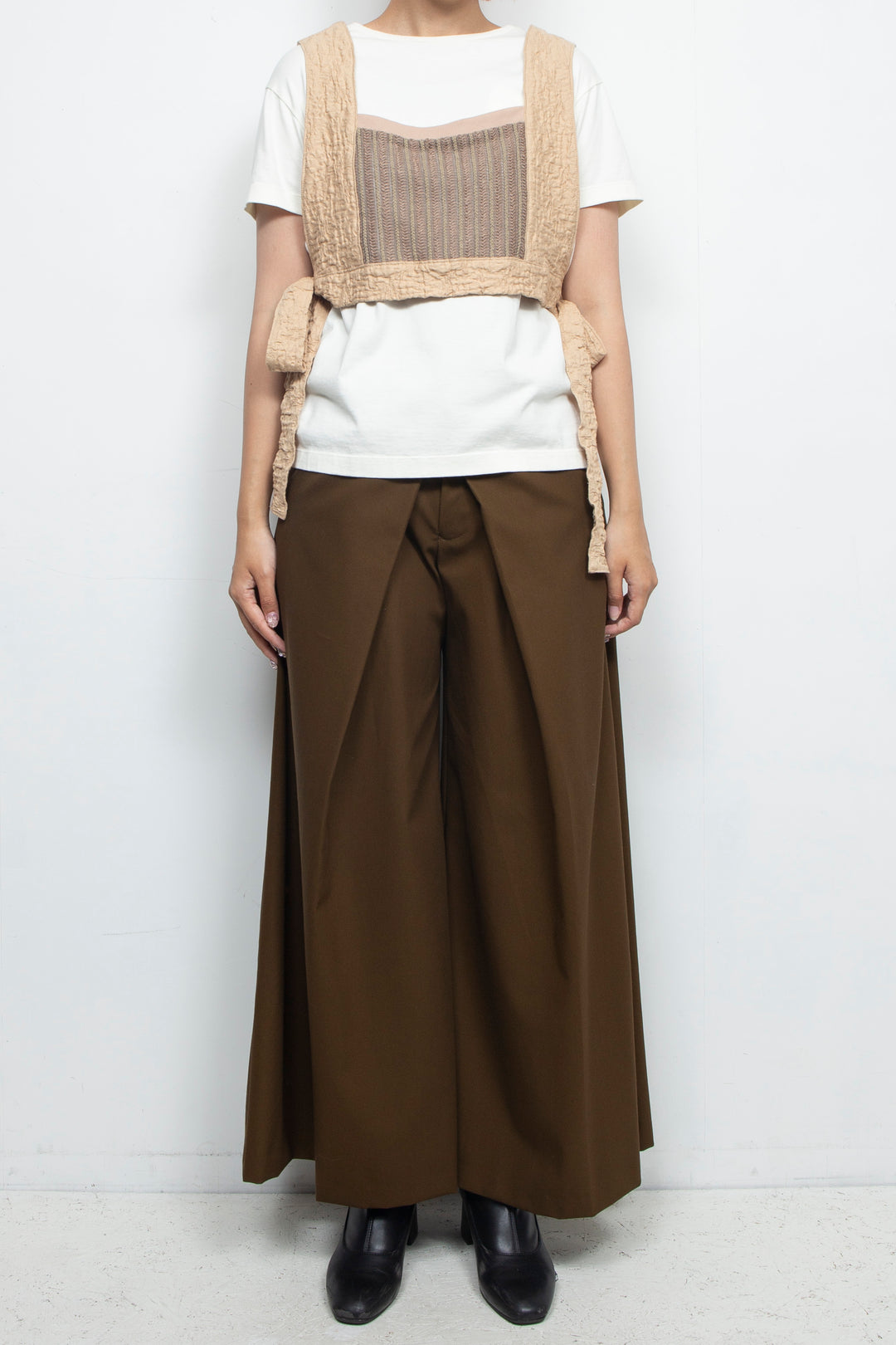 Different material design vest