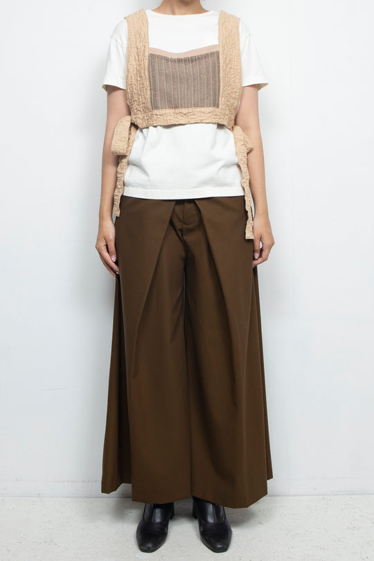 Different material design vest