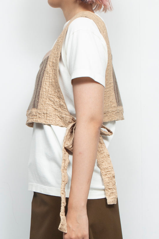 Different material design vest