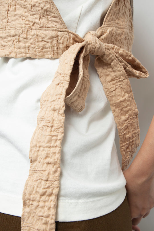 Different material design vest