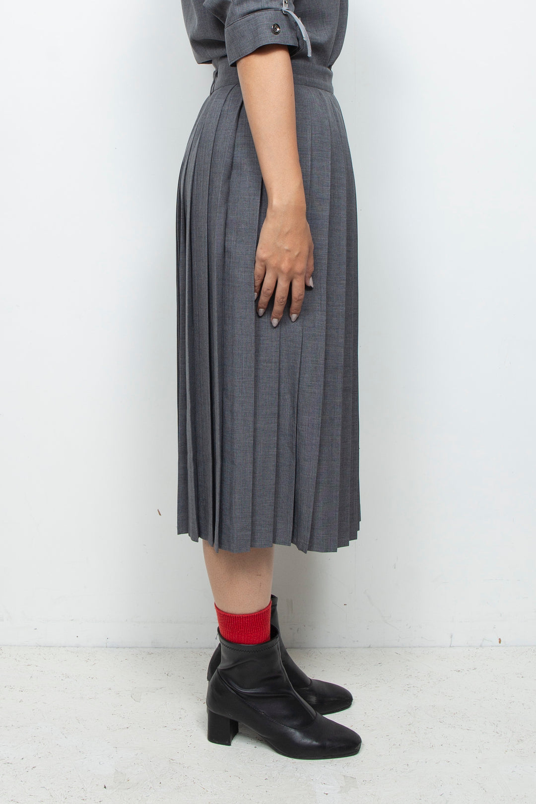 250206 skirt GRAY