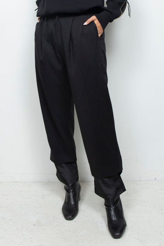 250207 PANTS BLACK