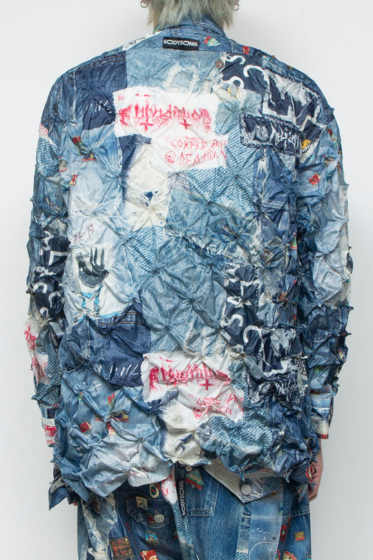 ARIMATSU SHIBORI TROMPELOEIL SHJ JUV BLUE