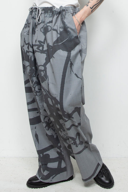 1001 SONGS OF EBAY TROUSERS GRAY