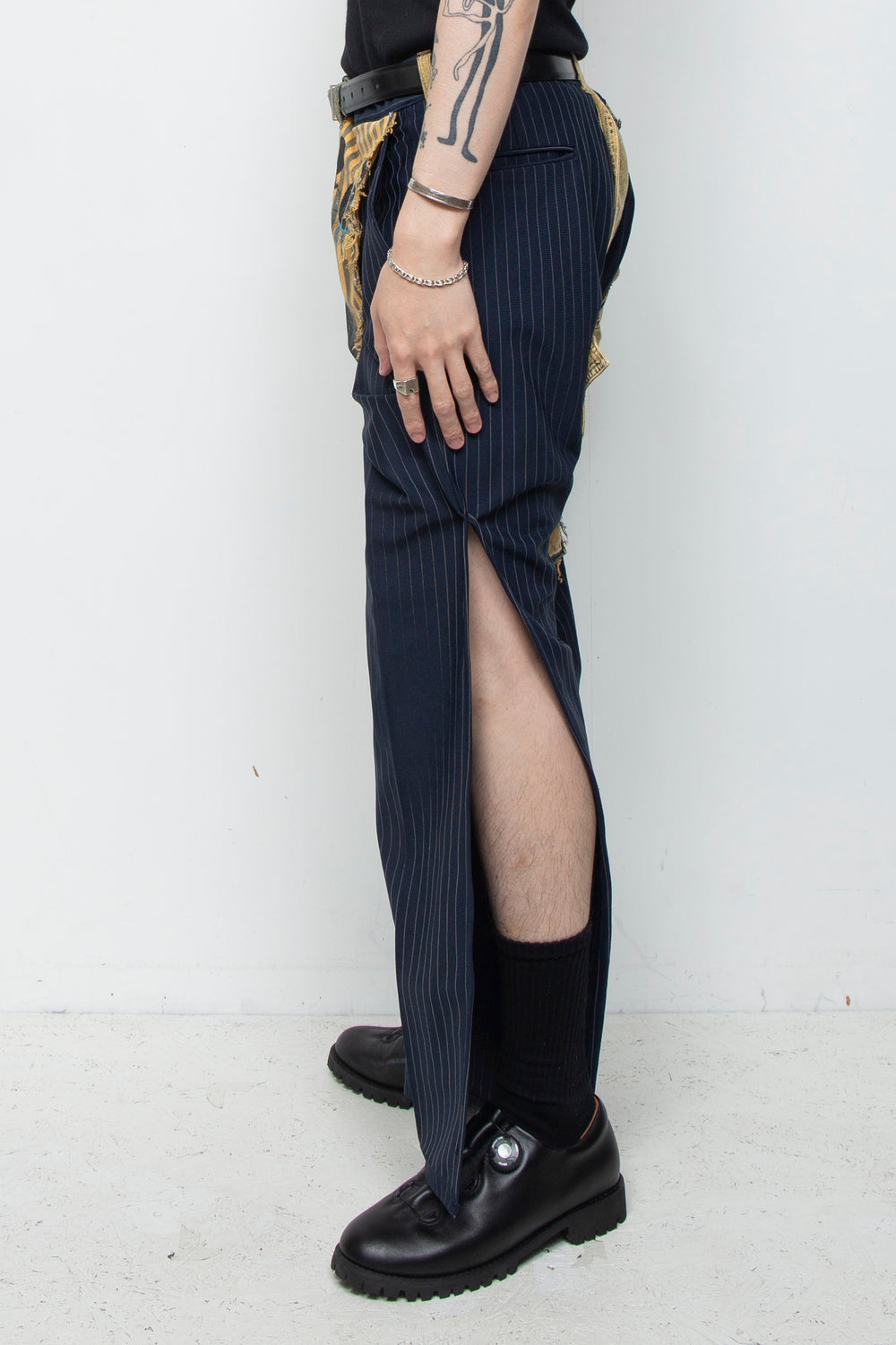 Multi stripe pants