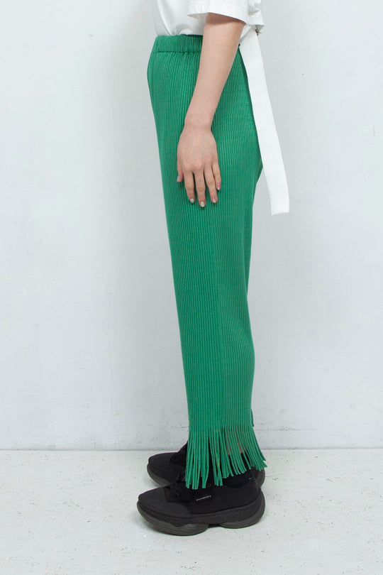 fringe rib pants
