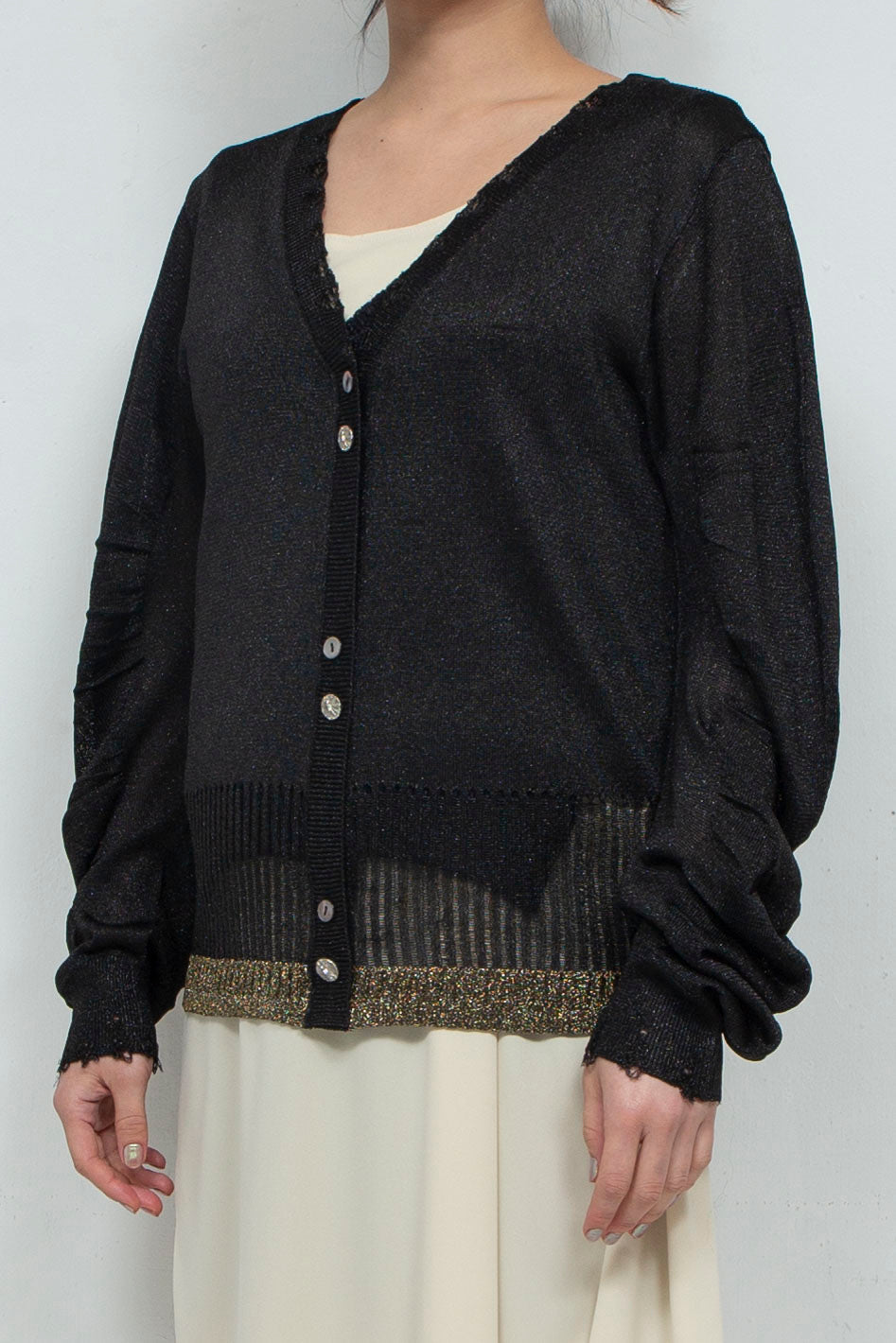 Knit Cardigan Black