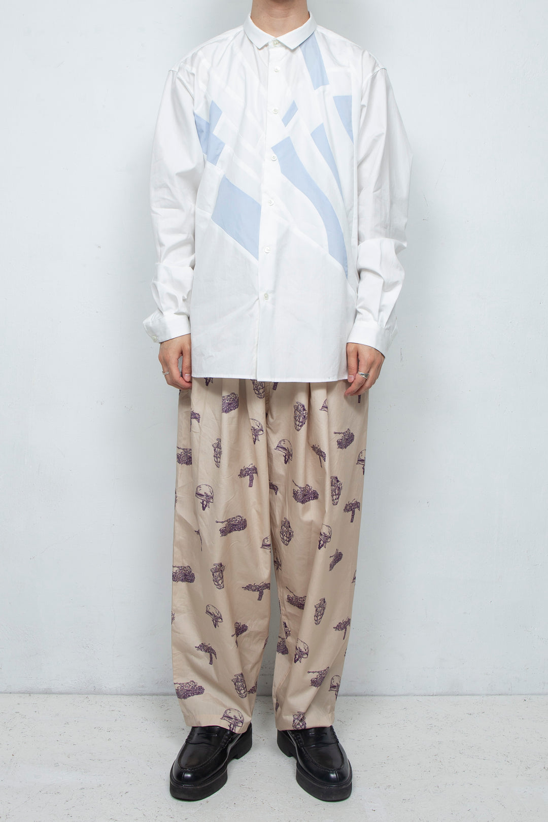 Cracked Shirt White
