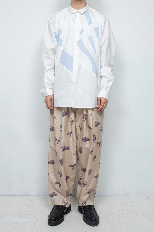 Cracked Shirt White