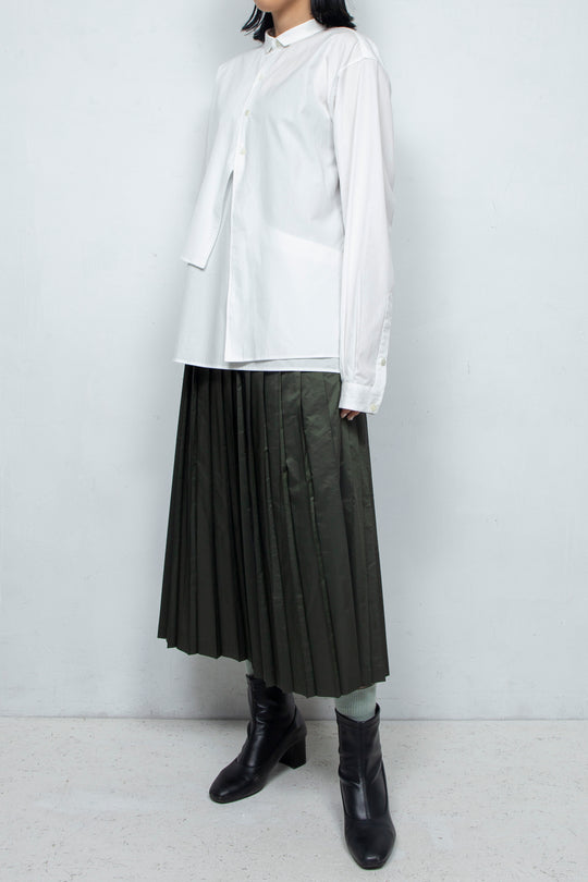 Layered White Shirt White