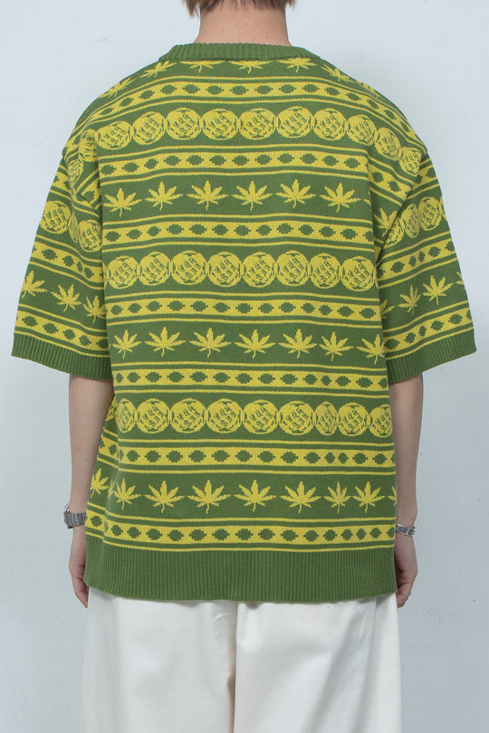 Knit Tshirt Green