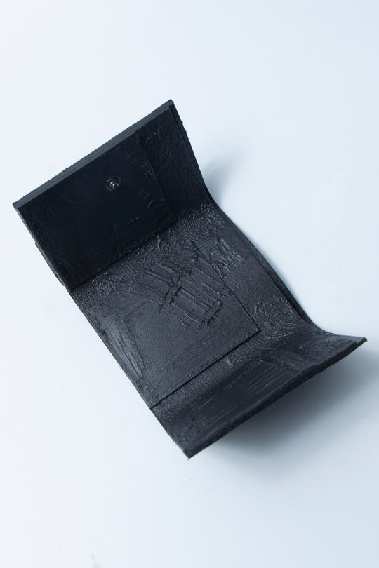 三つ折り豆財布 mw11 bk