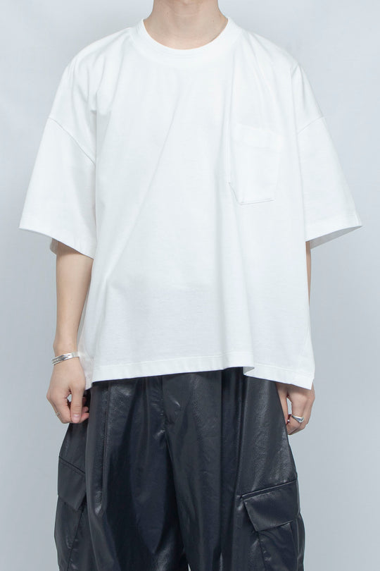 Superior Pima Cotton Original Rib T-shirt WHITE