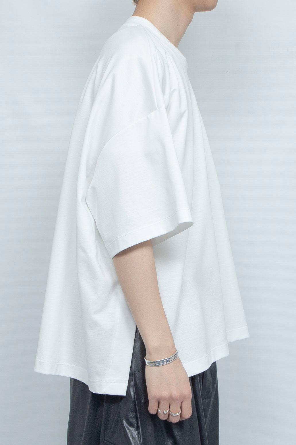 Superior Pima Cotton Original Rib T-shirt WHITE