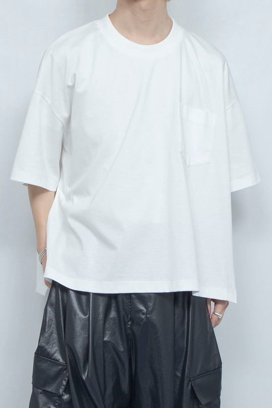 Superior Pima Cotton Original Rib T-shirt WHITE