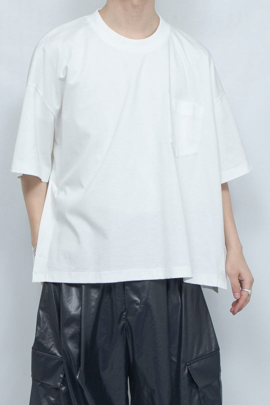 Superior Pima Cotton Original Rib T-shirt WHITE