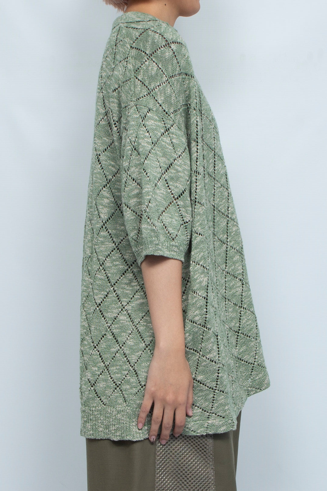 CIRCLE-FRONT POLO SHIRT BIROUDO