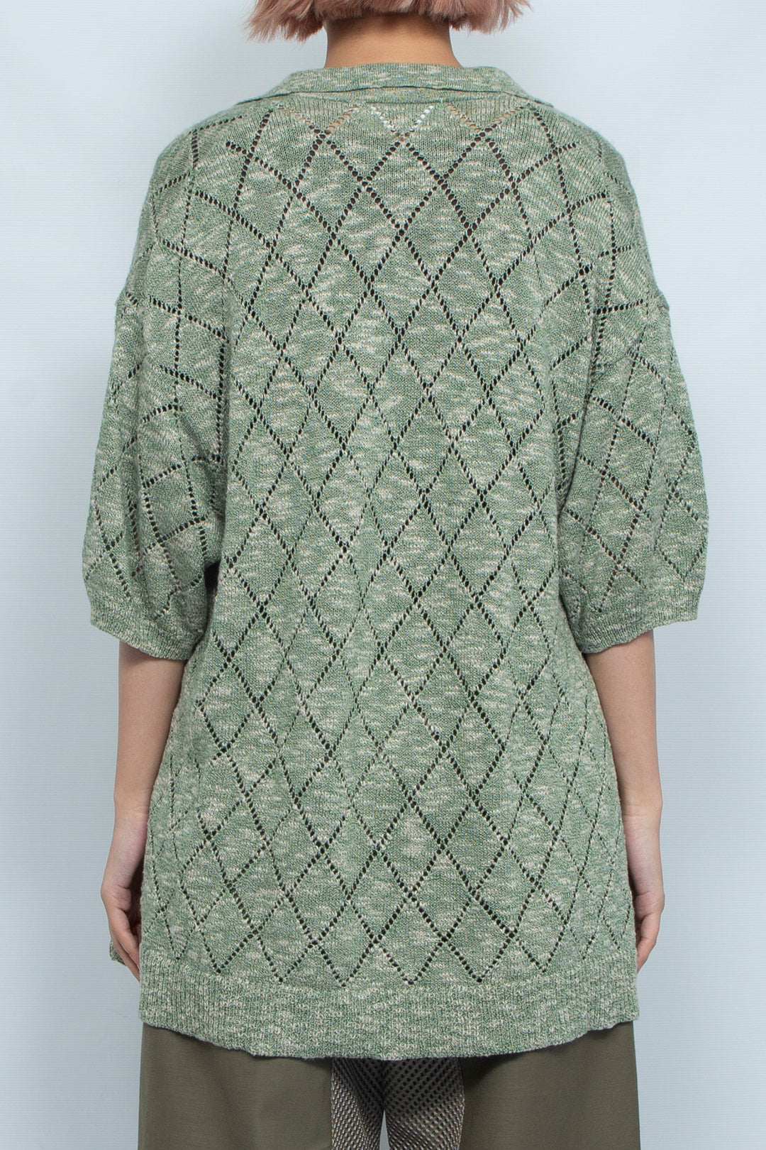 CIRCLE-FRONT POLO SHIRT BIROUDO
