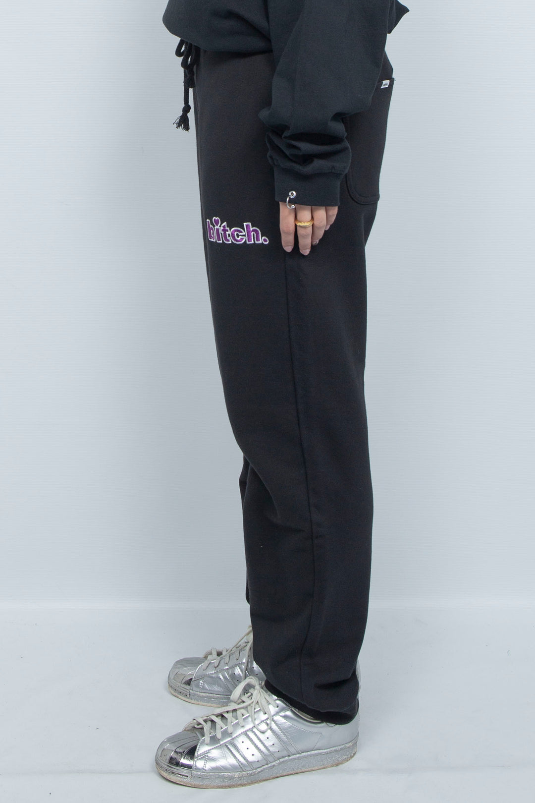 Bitch Sweat Pants Black