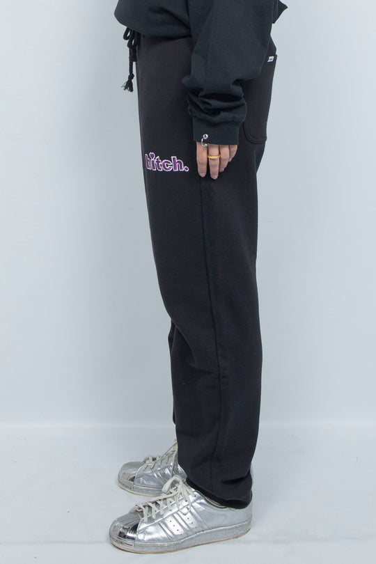 Bitch Sweat Pants Black