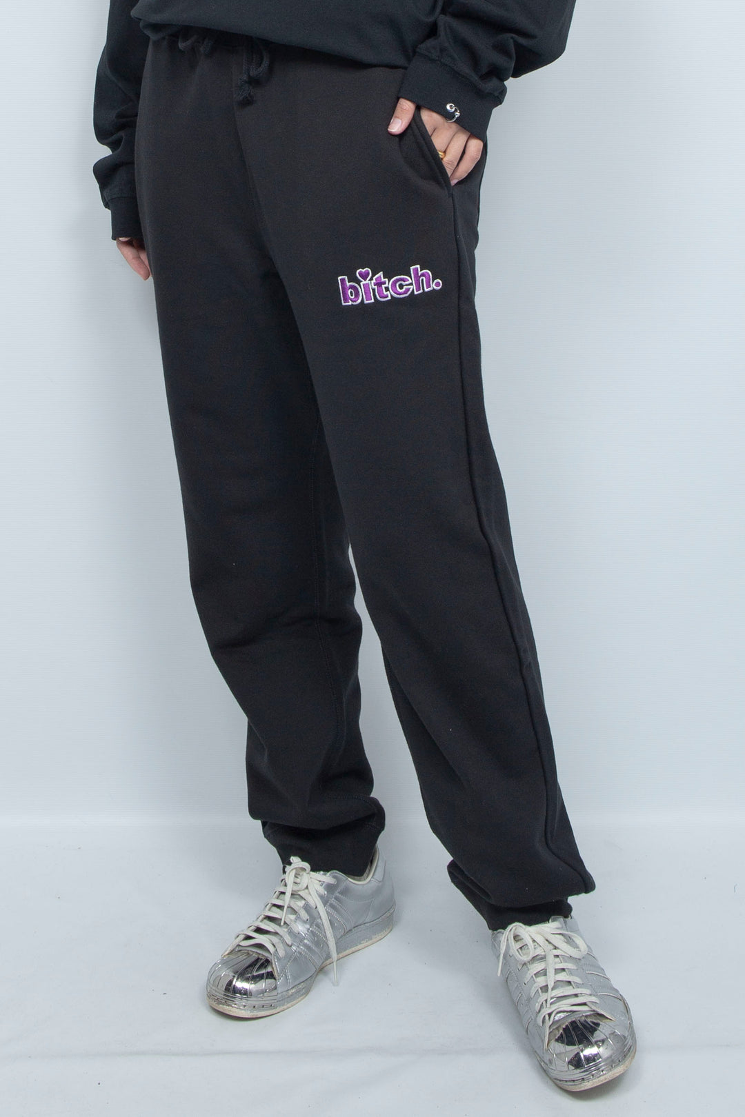 Bitch Sweat Pants Black