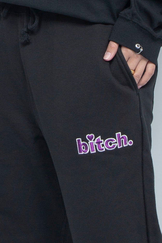 Bitch Sweat Pants Black