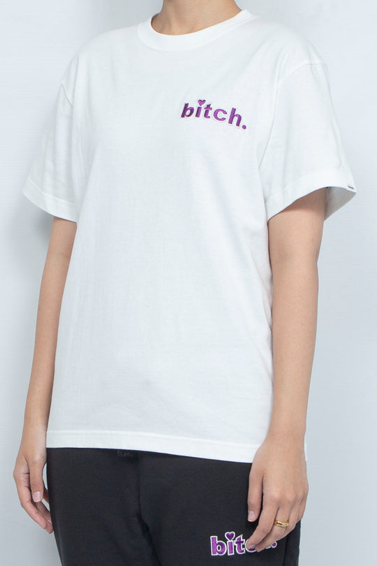 Bitch T-shirt White