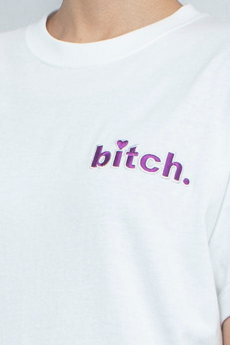 Bitch T-shirt White