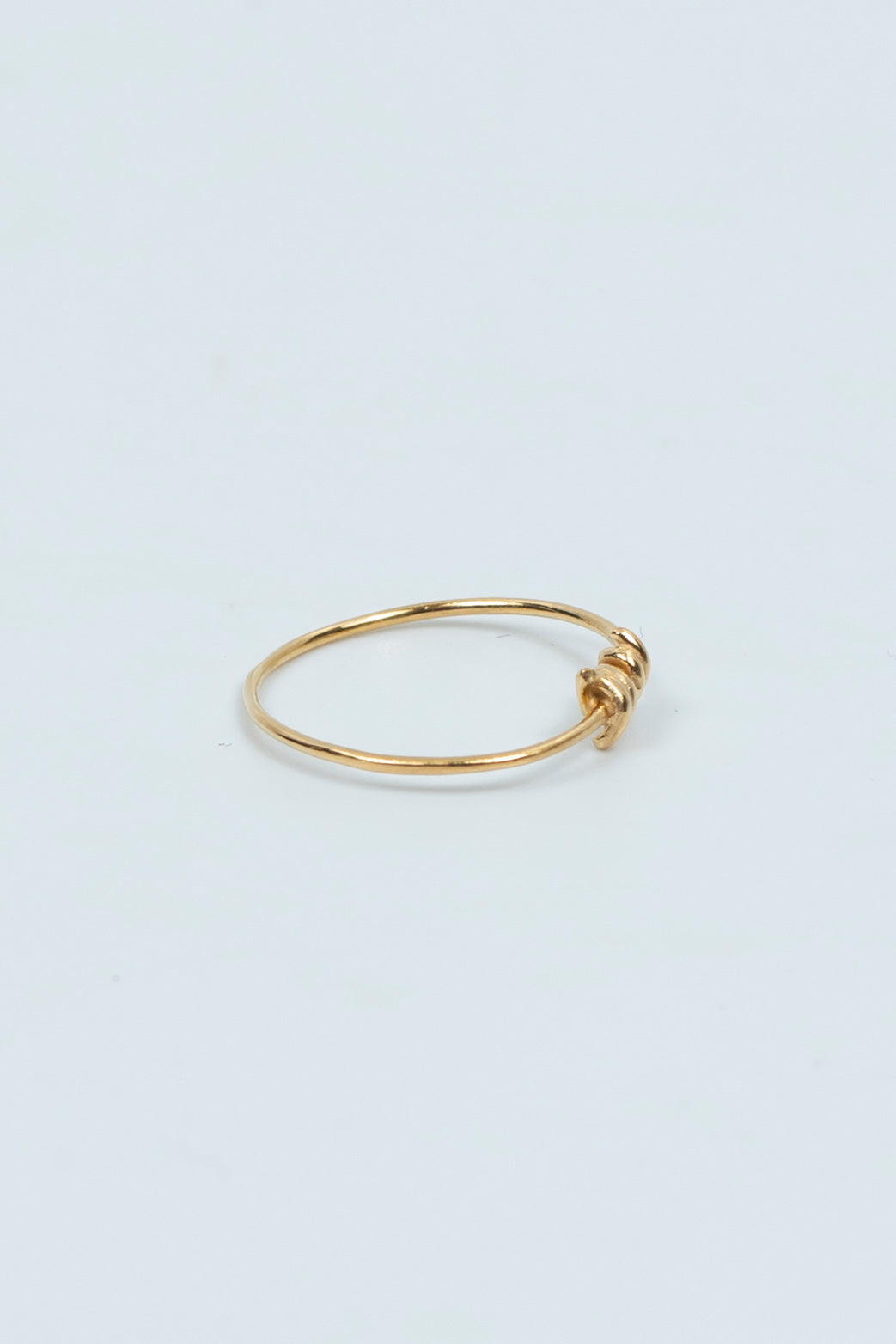 Barbed Wire Ring Gold