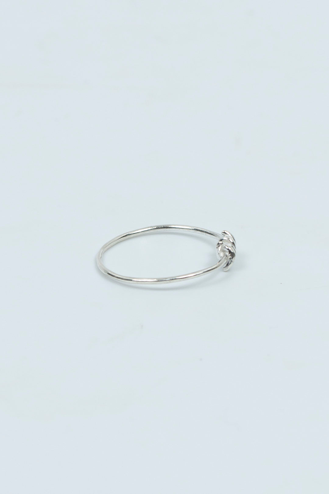 Barbed Wire Ring Silver
