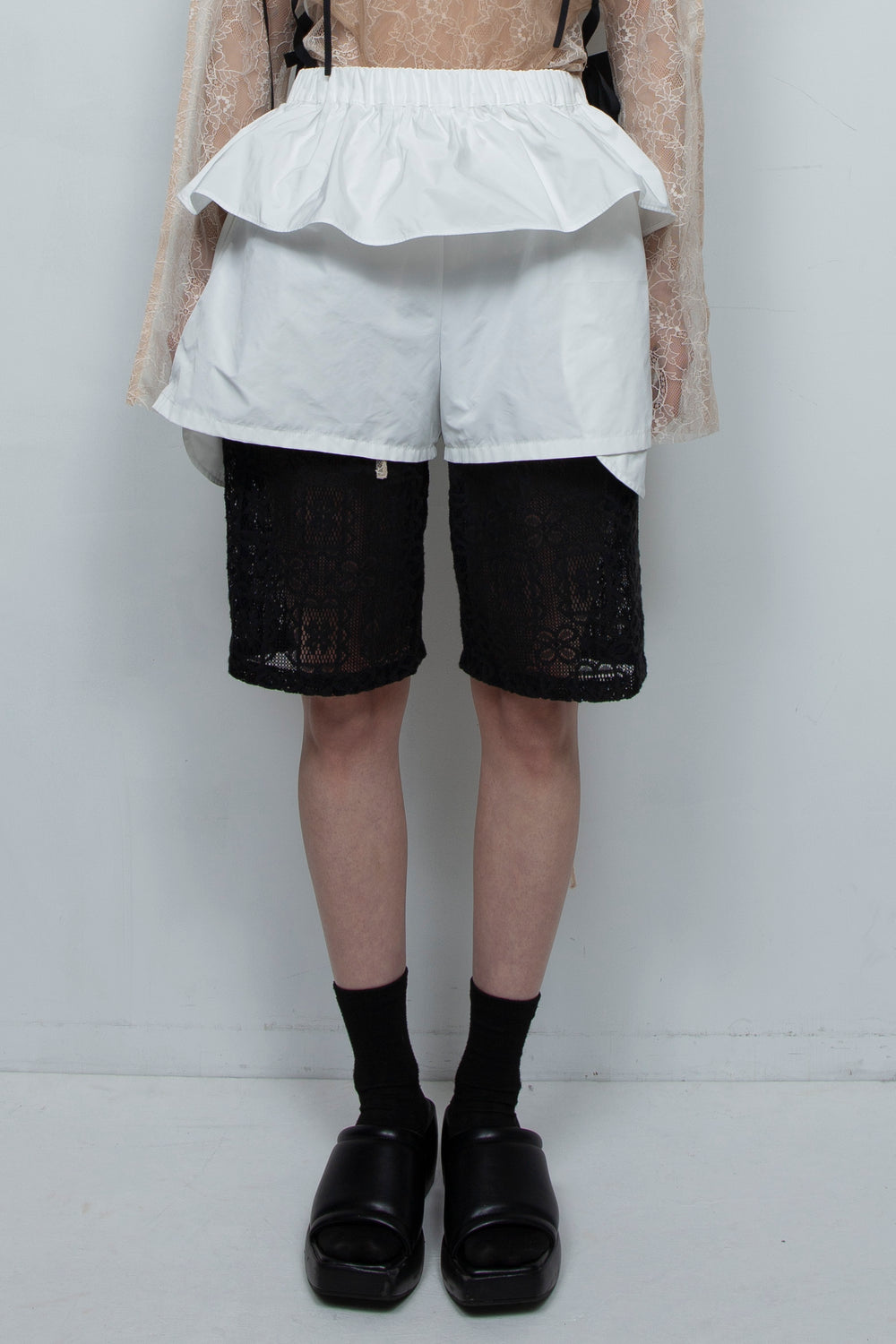 2way race half pants