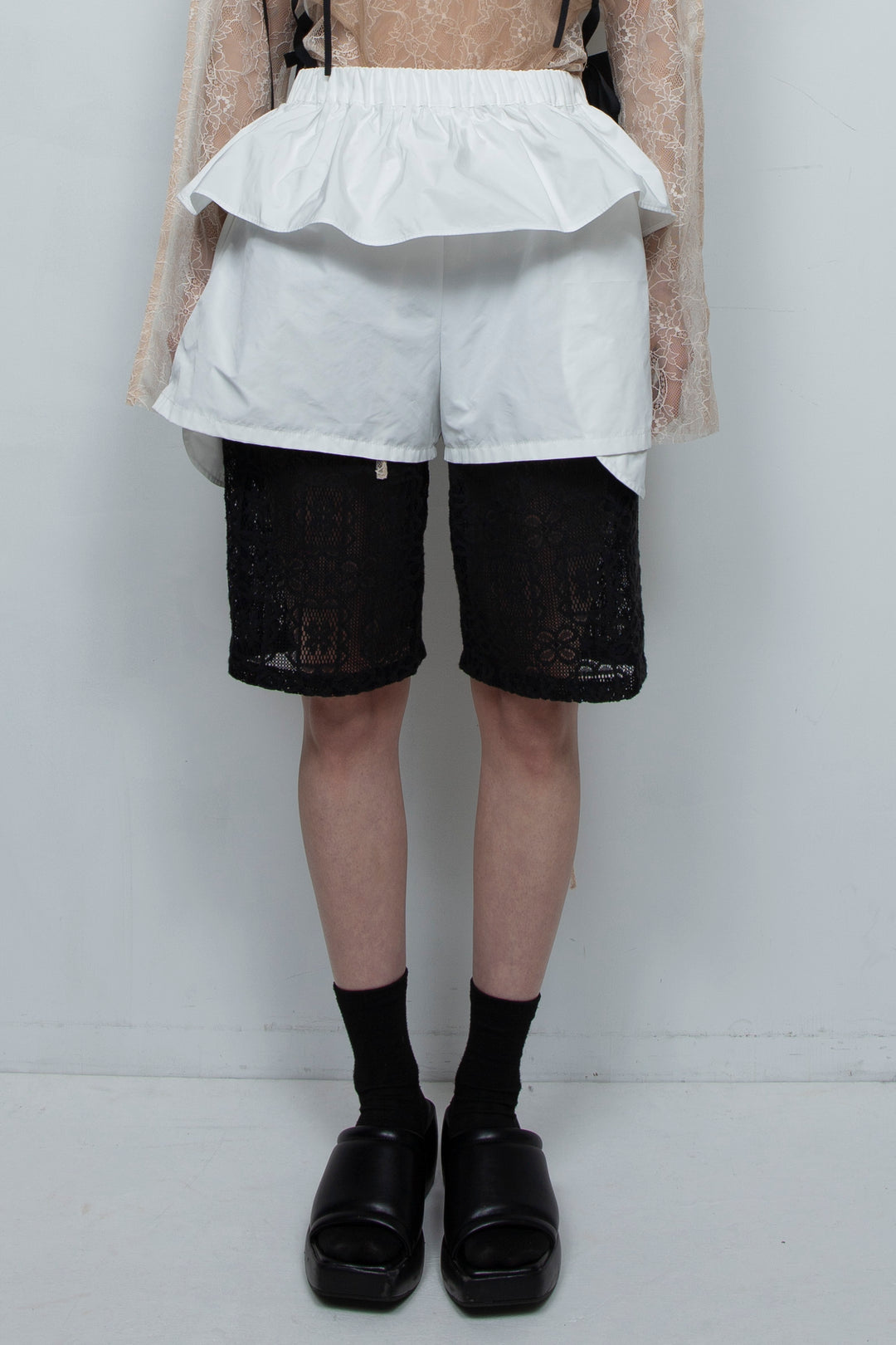 2way race half pants