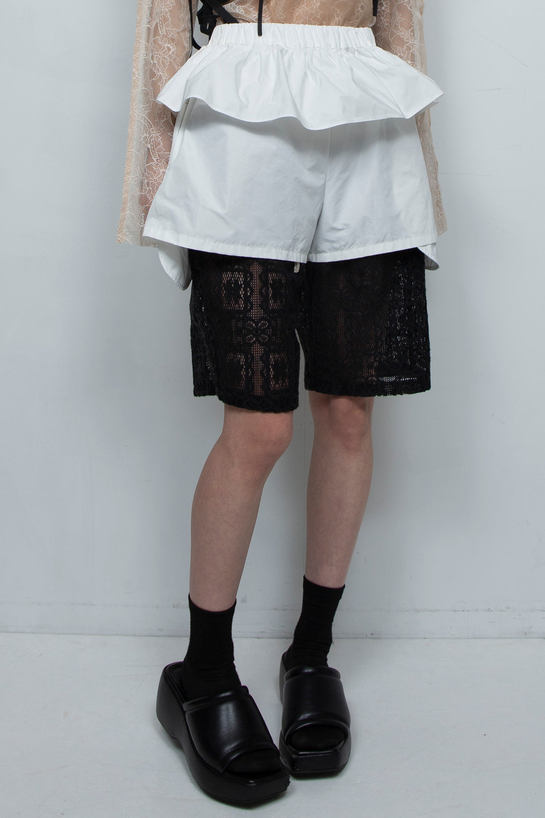 2way race half pants