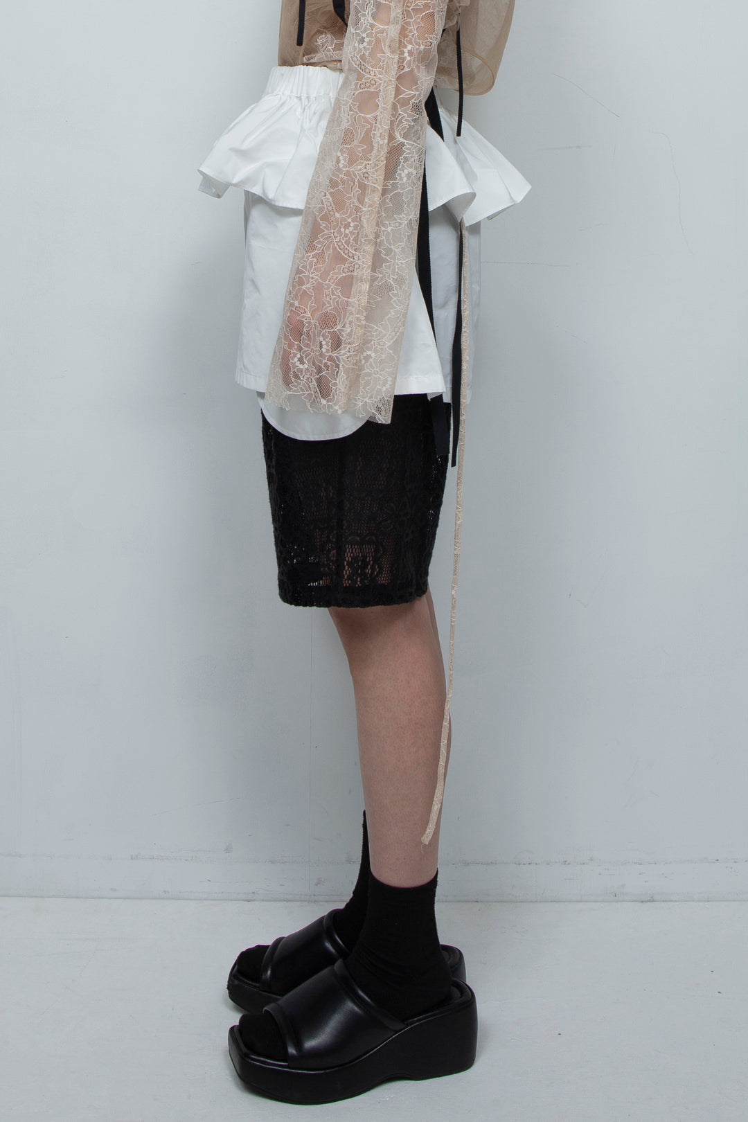 2way race half pants