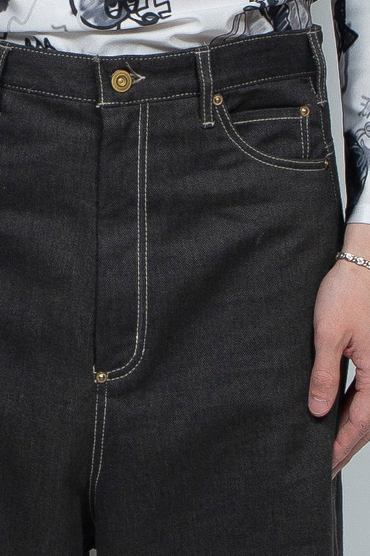 WET PAINT PANTS BLACK