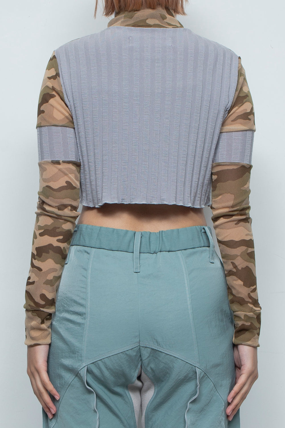 フレンドシップカモフラージュトップ GRAY