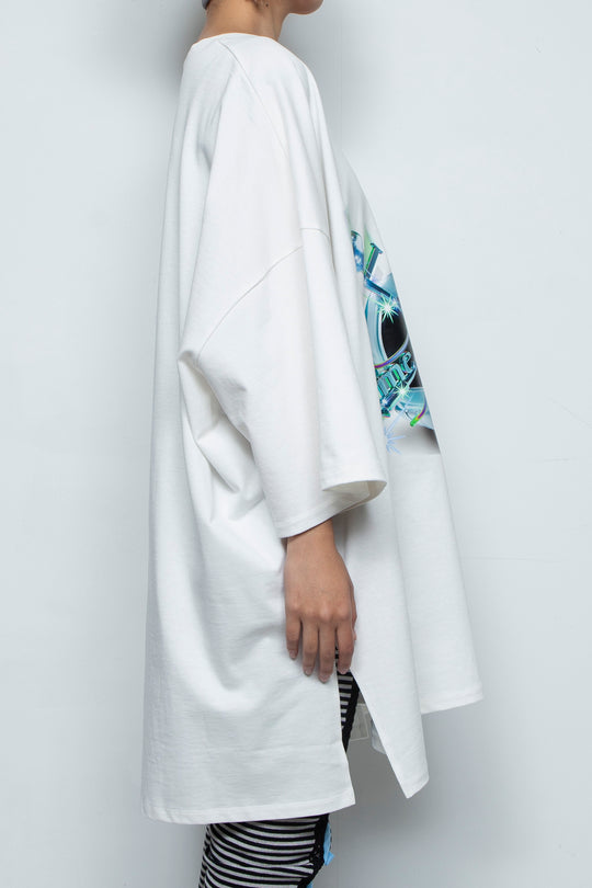 プリントビッグTシャツ The Core Truth / WHITE