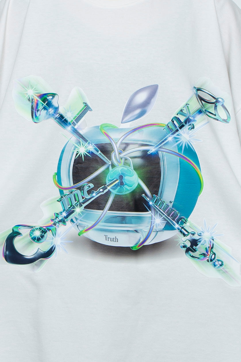 プリントビッグTシャツ The Core Truth / WHITE