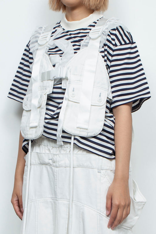 look-forward vest white