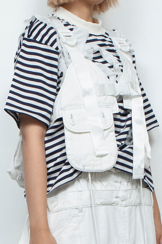 look-forward vest white