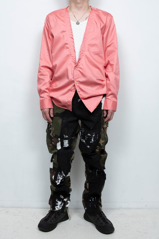 Salmon Pink Shirt JKT